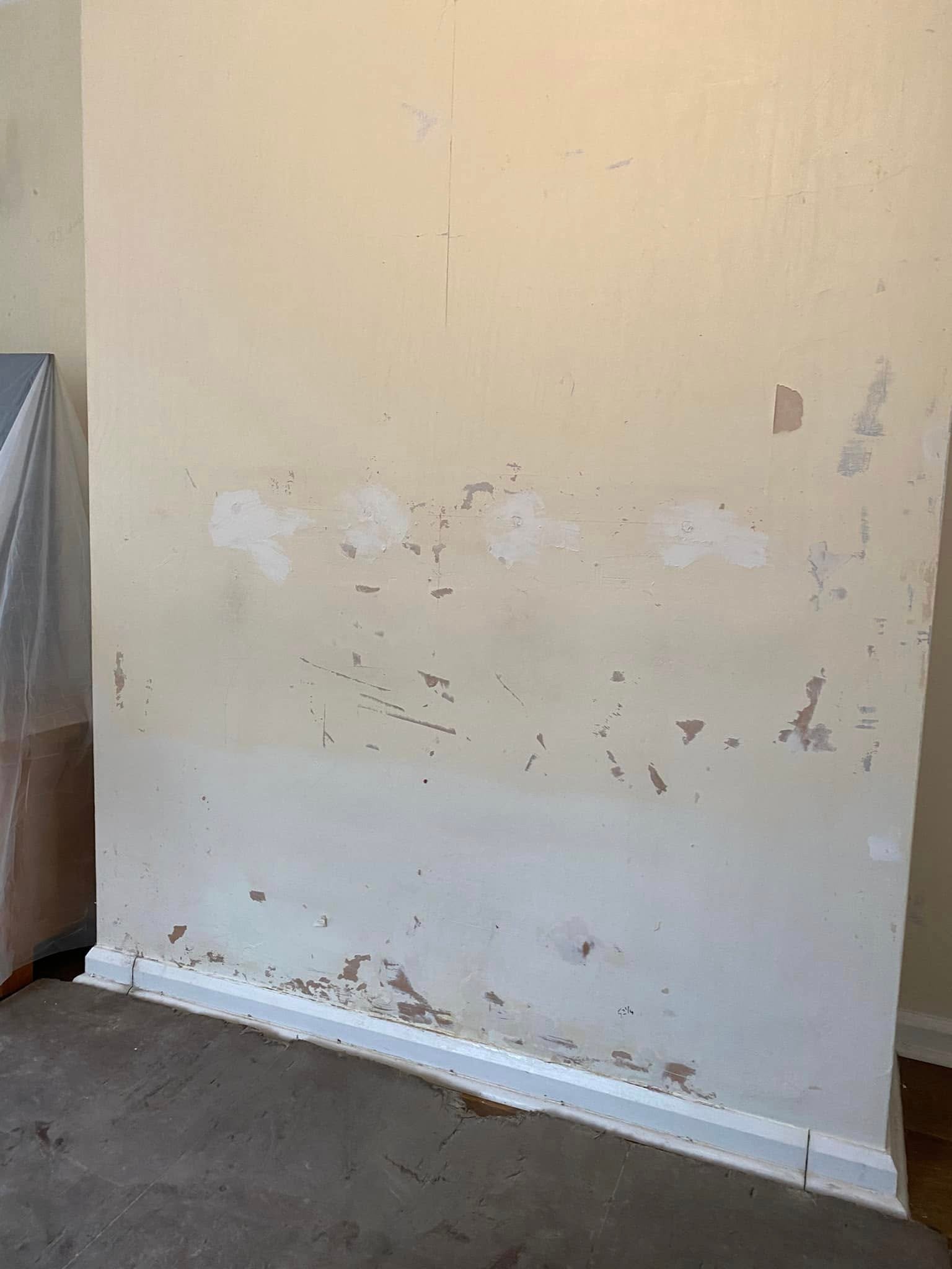 Before stove installation